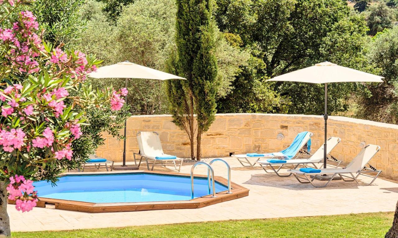 Villa Di Palma Heated Pool Koufi Екстер'єр фото