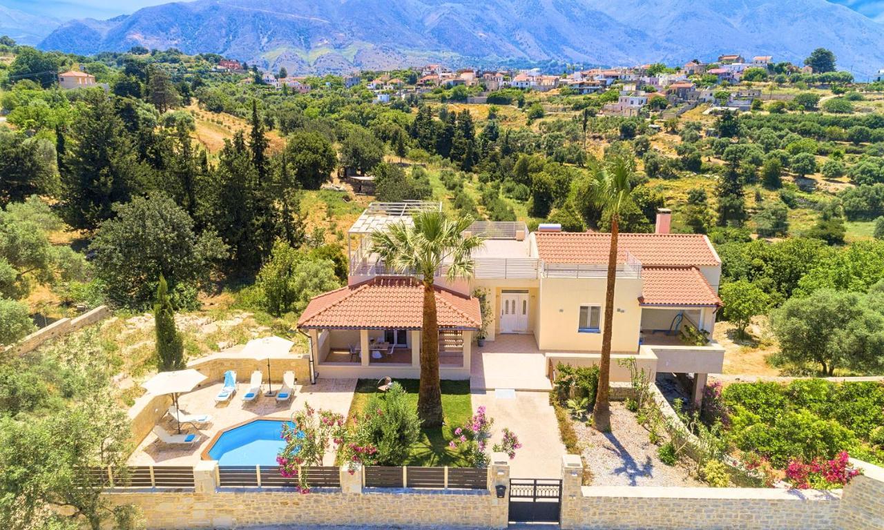 Villa Di Palma Heated Pool Koufi Екстер'єр фото