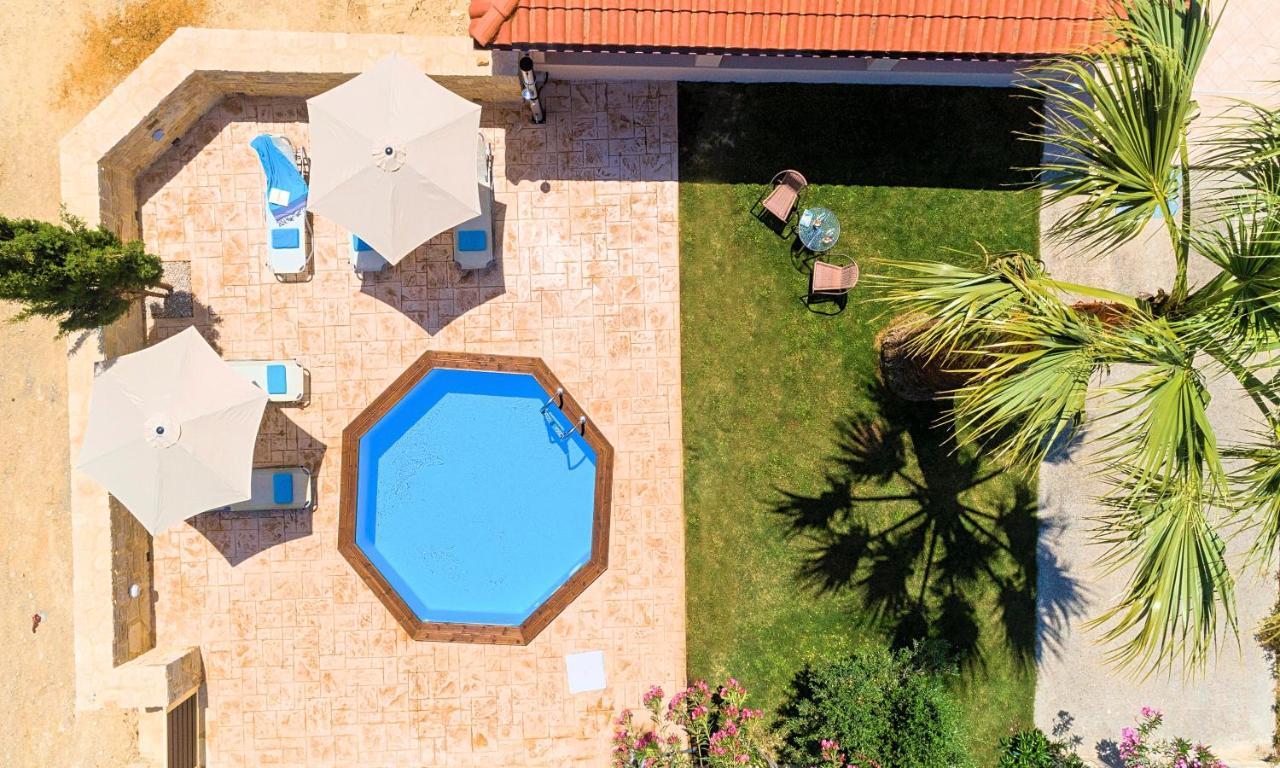 Villa Di Palma Heated Pool Koufi Екстер'єр фото