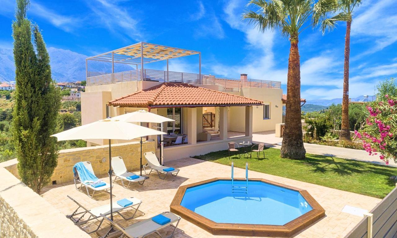 Villa Di Palma Heated Pool Koufi Екстер'єр фото