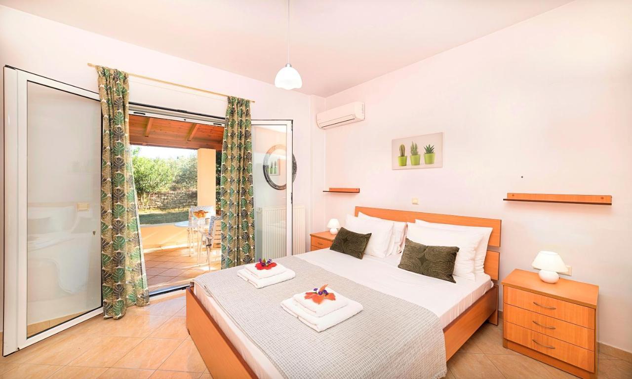 Villa Di Palma Heated Pool Koufi Екстер'єр фото