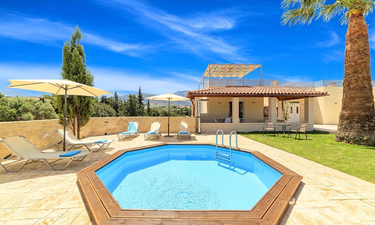 Villa Di Palma Heated Pool Koufi Екстер'єр фото
